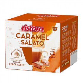 Ristora Cappuccino slaný karamel pre Dolce Gusto 10x17g