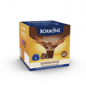 Caffé Borbone Tmavá čokoláda SUPERCIOCK pre Dolce Gusto 16x14g