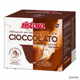 Ristora Tmavá čokoláda pre Dolce Gusto 10x17g