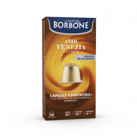 Caffé Borbone Ciao Venezia hliníkové kapsule pre Nespresso 10x5g