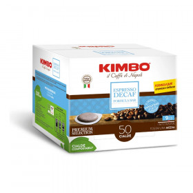 Kimbo Decaffeinato E.S.E. pody bez kofeínu 50x7g