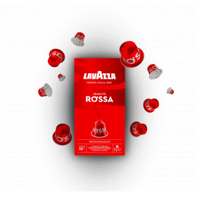 Lavazza Qualitá Rossa hliníkové kapsule pre Nespresso 10x5,7g