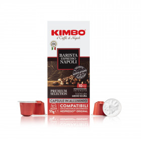 KIMBO Barista Espresso Napoli hliníkové kapsule pre Nespresso 10x5,5g