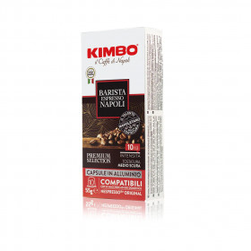 KIMBO Barista Espresso Napoli hliníkové kapsule pre Nespresso 10x5,5g