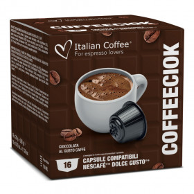 Cappuccino a tmavá čokoláda pre Dolce Gusto 16x20g