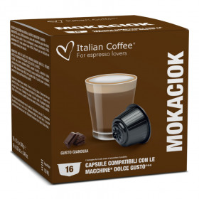 Mokaccino a lieskové orechy pre Dolce Gusto 16x15g