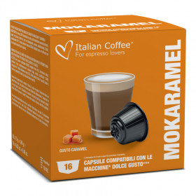 Mokaccino a karamel pre Dolce Gusto 16x15g