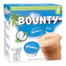 Bounty čokoláda a kokos pre Dolce Gusto 8x15g