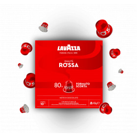 Lavazza Qualitá Rossa hliníkové kapsule pre Nespresso 80x5,7g